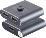 HDMI-l&uuml;liti ShiverPeaks SP05-02010 2x1 kahesuunaline metallkorpus 4K2K