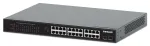 Intellinet 24-pordiline Gigabit Ethernet PoE+ l&uuml;liti 2 SFP pordiga IEEE 802.3at/af (PoE+/PoE) &uuml;hilduv, PoE eelarve 370 W, kaks 1G SFP avatud pesa, 19-tolline riiulikinnitus
