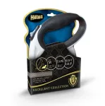 Sisset&otilde;mmatav koerarihm Hilton Smart Dog Tape M &mdash; 4 m, koertele kuni 20 kg, valge-must