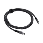 Akyga AK-USB-34 USB-C &ndash; USB-C Thunderbolt 3 kaabel, 40 Gbps, 100 W, 1,5 m, must