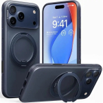 Torras Ostand R Fitness Series telefoni&uuml;mbris iPhone 17 Pro Maxile, tumesinine