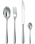 Alessi Caccia LCD01S24 s&ouml;&ouml;giriistade komplekt, 24 tk, roostevaba teras