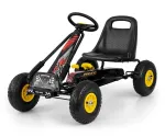 Milly Mally Thor pedaalidega kart, must