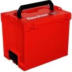 FISCHER L-BOXX FLB 374 t&uuml;hi t&ouml;&ouml;riistakast, punane/must