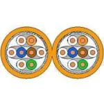 EFB Elektronik INFRALAN Cat.7 1000 AWG23 S/FTP 2x4P CPR Eca Orange paigalduskaabel 500m