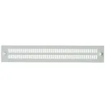 EFB Electronics PRO Perforated Plinth Cover 1200 mm RAL 9005 for PRO-SOB12P Cabinet Series
