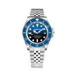 BOBROFF MAN BF0003baBFSTJ Analoogkvartskell 42mm Musta numbrilauga Nahkrihm