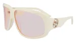 Longchamp LO736S-109 Naiste &uuml;lisuured ruudukujulised p&auml;ikeseprillid Havana pruun gradient