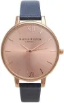 Olivia Burton Women's Big Dial Watch OB13BD13B 38mm Rose Gold Tone and Grey