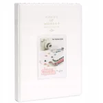 LOVEINSTANT Fotoalbum 128 pildi jaoks Fujifilm Instax Mini 99 12 40 11 41 Evo LiPlay Link / Valge