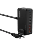 Wozinsky 240W GaN QC3 laadimisjaam - must