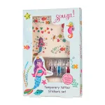 Souza! Glitter Tattoo Kit with Crystals Mermaid 5 pcs