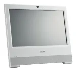 Shuttle XPC X50V9 all-in-one barebone, 15,6-tolline 1366&times;768 puuteekraan, Intel Celeron 7305, Wi-Fi, LAN, HDMI, 90 W, ilma OS-ita, valge