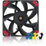 120 mm Noctua NF-A12x15 PWM &otilde;huke korpuse ventilaator, 15 mm paksus, 12 V, PWM, 450&ndash;1850 RPM, 94,2 m&sup3;/h, 23,9 dB, SSO laager