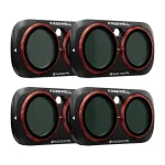 Freewell filtrikomplekt Insta360 Luna Ultra Bright Day jaoks (4-osaline komplekt)