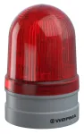 WERMA Signaltechnik Midi TwinFLASH 261.120.70 Punane Xenon Signaallamp, 12/24V AC/DC, IP65