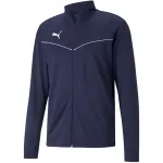 PUMA teamRISE treeningpol&uuml;jope merev&auml;esinine 657392 06 S meeste t&auml;ispikkusega t&otilde;mblukuga jalgpallijope
