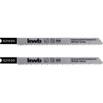 kwb 621030 puslelehed puidule, koonuslihvitud, biometall, 2 tk