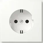 Gira 418866 TX_44 Schuko pistikupesa IP20, puhasvalge