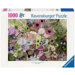 Pusle Ravensburger Magnificent Flower Love &mdash; 1000 tk, t&auml;iskasvanute/teismeliste standardsuurus