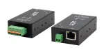 EXSYS EX-6131-2POE PoE RS-232 ja RS-422/485 seadmeserver DIN-liistu ja seinakinnitusega