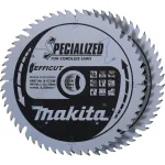 Makita Efficut B-57336-2 ketassaekettad, 165 x 20 mm, 56 hammast, 2 tk