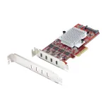 StarTech.com 4-pordiline USB USB-C PCIe kaart, USB 3.2 10Gbps, USB-C PCI Express laienduskaart, 4x s&otilde;ltumatut USB-kontrollerit, Windows/Linux/macOS, TAA-le vastav