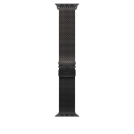 Apple MK0G4ZM/A Apple Watch titaanist Milano rihm, 49 mm, musta titaani v&auml;rvi, Medium
