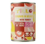 TILLO t&uuml;kid kastmes kalkunilihaga m&auml;rg kassitoit, 415 g