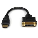 StarTech.com 8-tolline HDMI-DVI-D videokaabli adapter &ndash; HDMI isane DVI emasele
