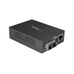 StarTech.com mitmemoodiline (MM) SC-fiibermeediumimuundur 10/100/1000 v&otilde;rgule - ulatus 550 m - gigabitine Ethernet - 850 nm - t&auml;isdupleks