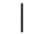 Armac Multi M12 | Pikendusjuhe | liigpingekaitse, 12 pistikupesa, 5 m kaabel, must