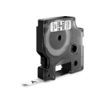 DYMO Authentic D1 sildid | Must tr&uuml;kk valgele | 12mm x 7m | Isekleepuvad sildid LabelManageri printeritele | 10 tk