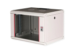 Seinale kinnitatav riiul ROLINE Pro 7U 19-tolline, 600x450 LxS, hall, IP20, v&otilde;tmelukk