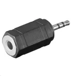 Kaabli soovahetaja Microconnect AUDASM 2,5 mm &rarr; 3,5 mm must