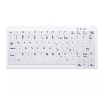 Contour Design Active Key AK-C4110 klaviatuur Meditsiiniline USB QWERTY US English Valge