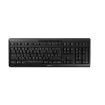 CHERRY Stream Wireless klaviatuur Universaalne RF juhtmevaba + USB QWERTZ &Scaron;veitsi must