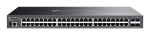 TP-Link Omada SG5452X v&otilde;rgul&uuml;liti Hallatav L3 Gigabit Ethernet (10/100/1000) Must