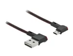 DeLOCK EASY-USB 2.0 USB-kaabel t&uuml;&uuml;p-A-pistik Micro-B isasele 2 m must