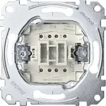 Surunuppl&uuml;liti Merten MEG3154-0000, 1P, metallik, 250 V AC, 10 A