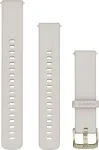 Kellarihm GARMIN Venu 3S 18 mm &mdash; elevandiluust kuldne, kiirkinnitusega asendusrihm