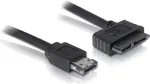 DeLOCK 84413 Power Over eSATA kaabel, Slimline SATA 11-viiguliseks USB/eSATA-ks, 0,5 m