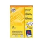 Avery &ndash; sildid &ndash; valge &ndash; A4 (210 x 297 mm) &ndash; 100 tk. 30) (3489)
