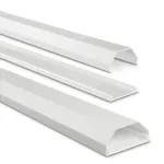Hama 00220989 kaablikorraldaja Universaalne Kaablirenn Valge 1 tk