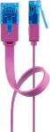 Lame patch-kaabel Goobay CAT 6A U/UTP magenta 2m