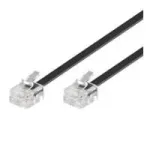 Wentronic Goobay antenni&uuml;henduskaabel, must, 2,5 m &ndash; koaksiaalpistik koaksiaalpistik (68148)