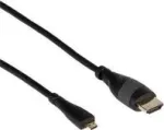 Joy-it HDMI-kaabel Raspberry Pi [1x HDMI-pistik 1x HDMI-pistik D Micro] 1 m Must
