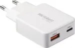 Voltcraft UC-1C1A45W01 USB-laadija USB-C USB-A kiirlaadimine PD 3.0 valge (VC-17009805)