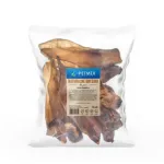 PETMEX Buffalo Ear with Ring, pakk 10 tk &mdash; koerte n&auml;rimismaius, &uuml;he koostisosaga looduslik sn&auml;kk