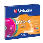 Verbatim DVD-R V&auml;rviline 4.7 GB 5 tk